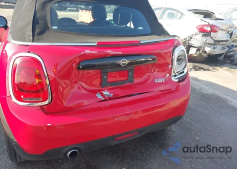 2019 Mini Convertible Cooper из США, поврежденный, VIN WMWWG5C58K3H08511